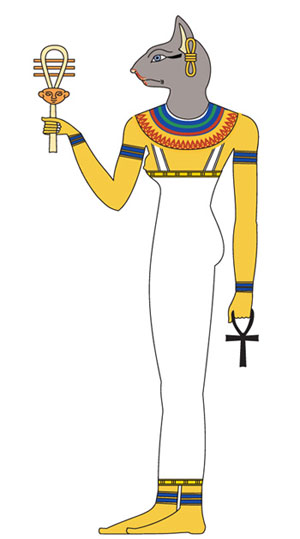 Древнеегипетская богиня Баст, или Бастет («Наука и жизнь» №8, 2017)